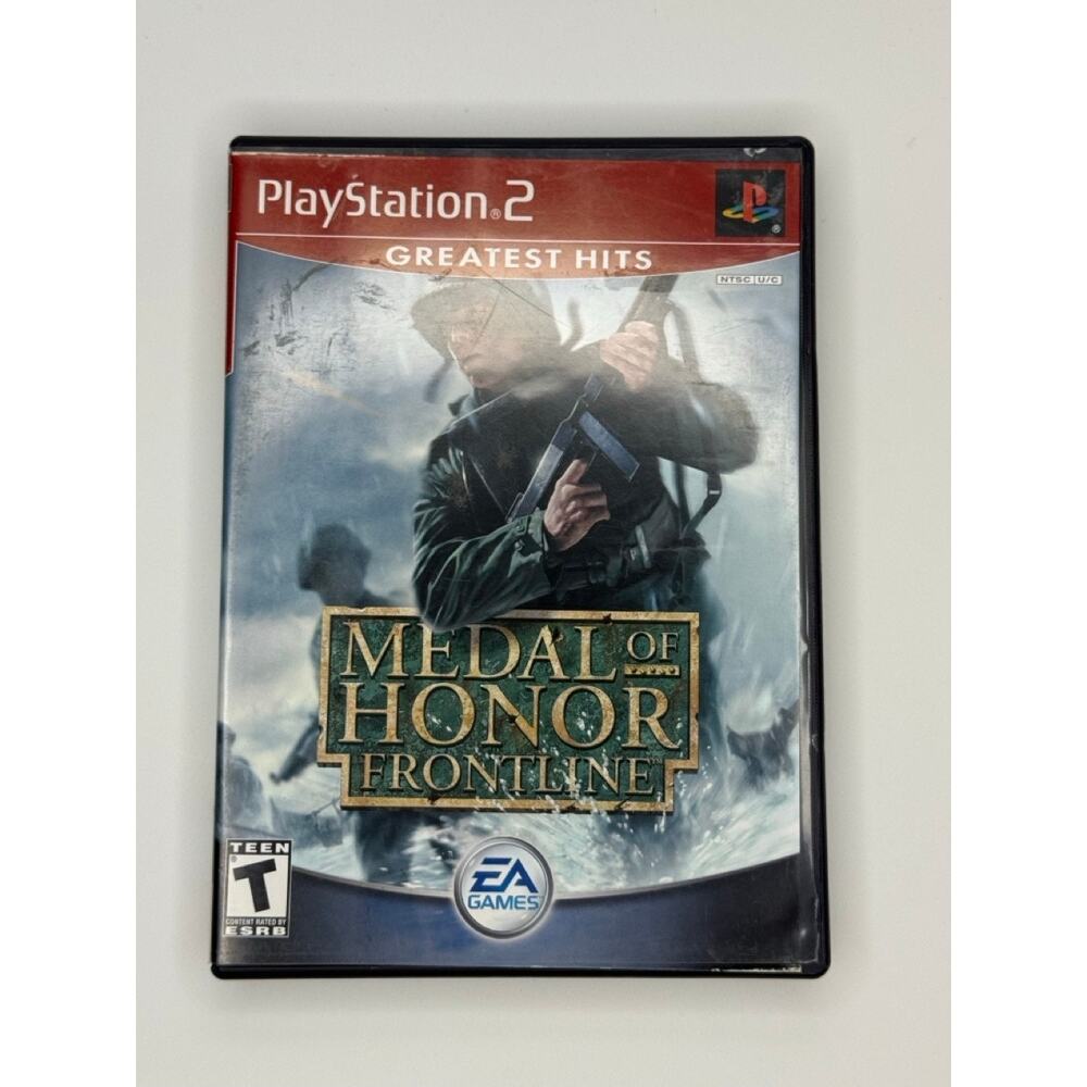 Medal Of Honor Frontline Greatest Hits - Sony Playstation 2 PS2 Pristine